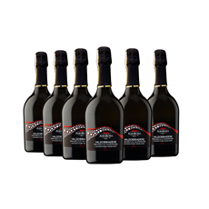 Albarossa Valdobbiadene Prosecco Superiore DOCG Brut, 6 bottiglie da 0,75 L