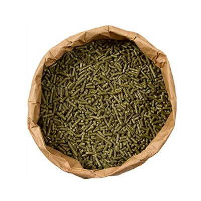 Erba medica in pellet, mangime per cavallo di fieno Alfalfa, ad alto contenuto di fibra, pellet di erba medica proteine 11% in s