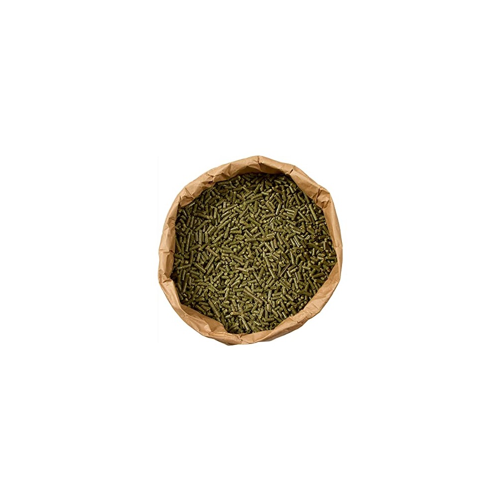 Erba medica in pellet, mangime per cavallo di fieno Alfalfa, ad alto contenuto di fibra, pellet di erba medica proteine 11% in s